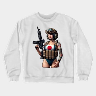 Pinup Girl Crewneck Sweatshirt